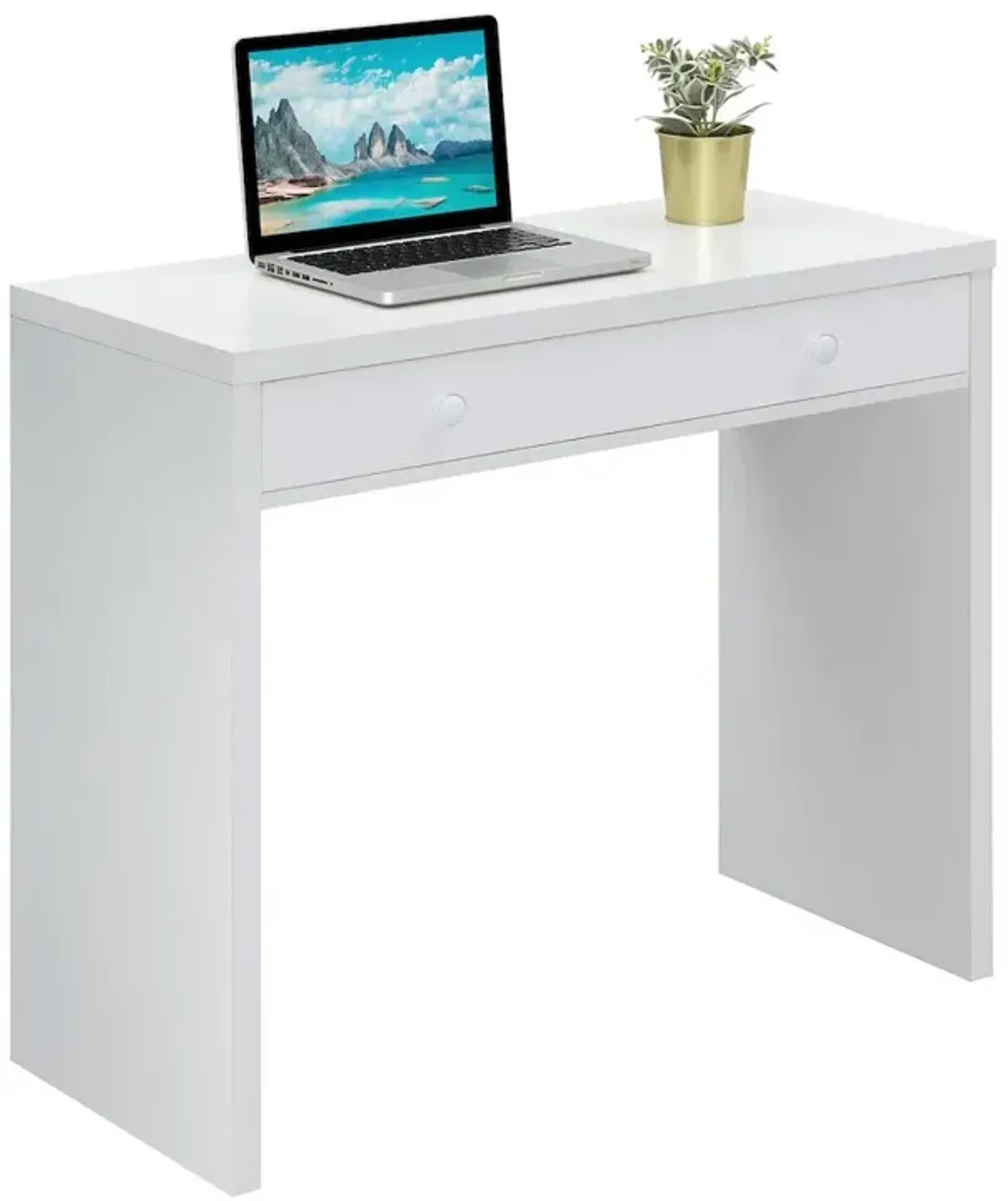 Convenience Concepts Northfield Desk/Hall Entryway Table with Drawer