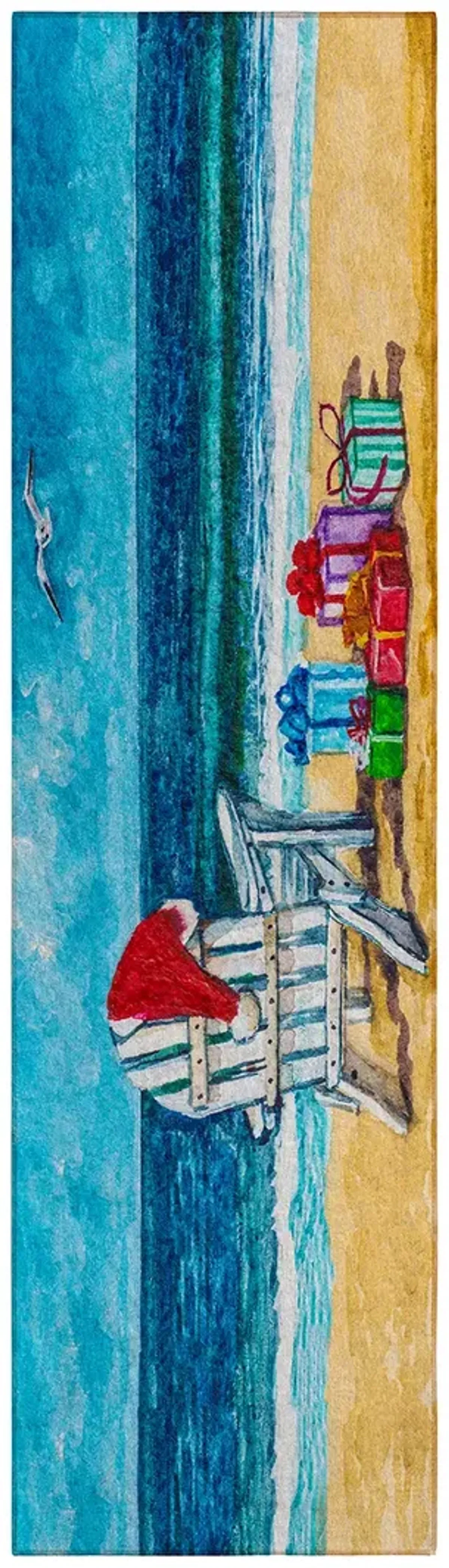 Wonderland WN9 Ocean 2'3" x 7'6" Rug