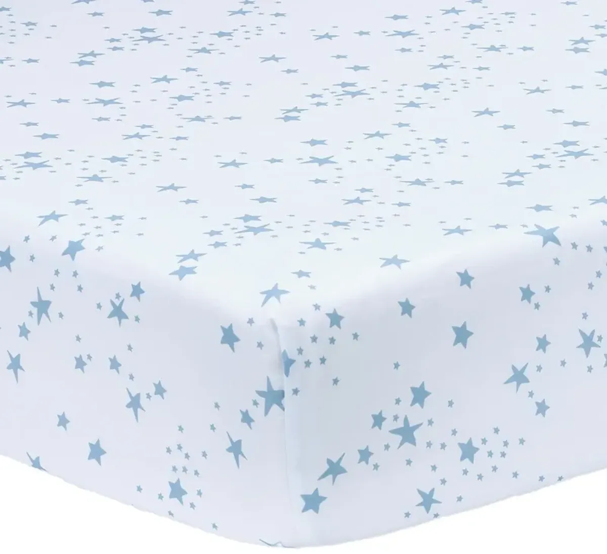 Bedtime Originals Airplane/Stars Aviation 2-Pack Fitted Crib/Toddler Sheet Set