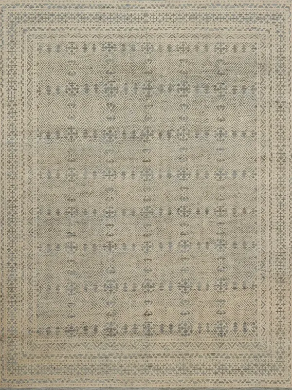 Origin OI01 Blue/Natural 2' x 3' Rug