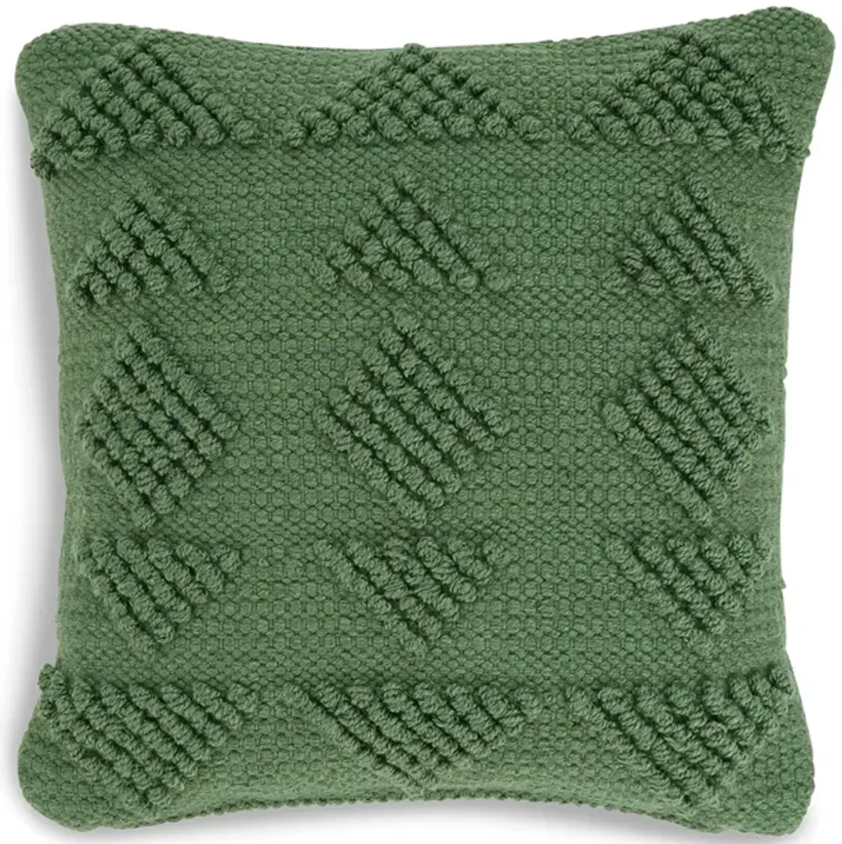 Dco Throw Pillow Set of 4, Indoor Outdoor, Woven Geometric Design, Green -