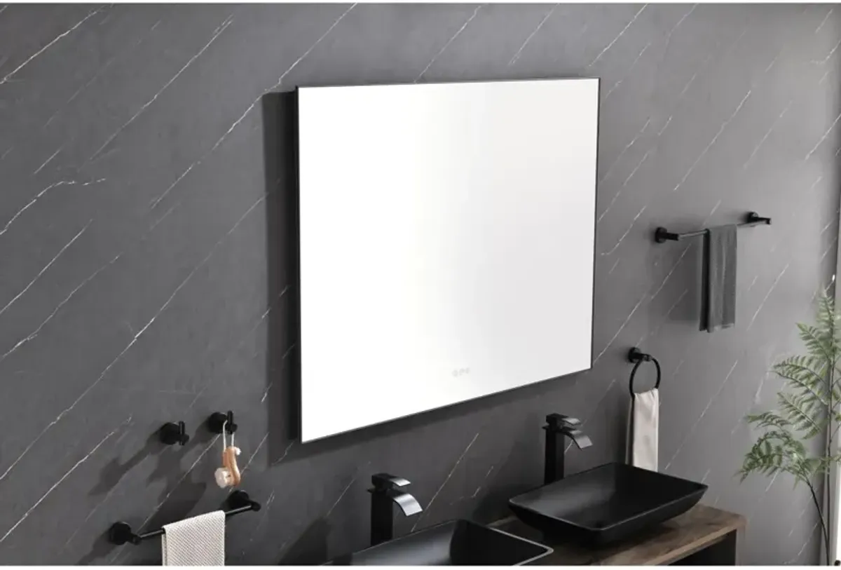 48X 36 Inch LED Mirror Bathroom Vanity Mirror With Backlight, Wall Mount Anti-Fog Memory Large