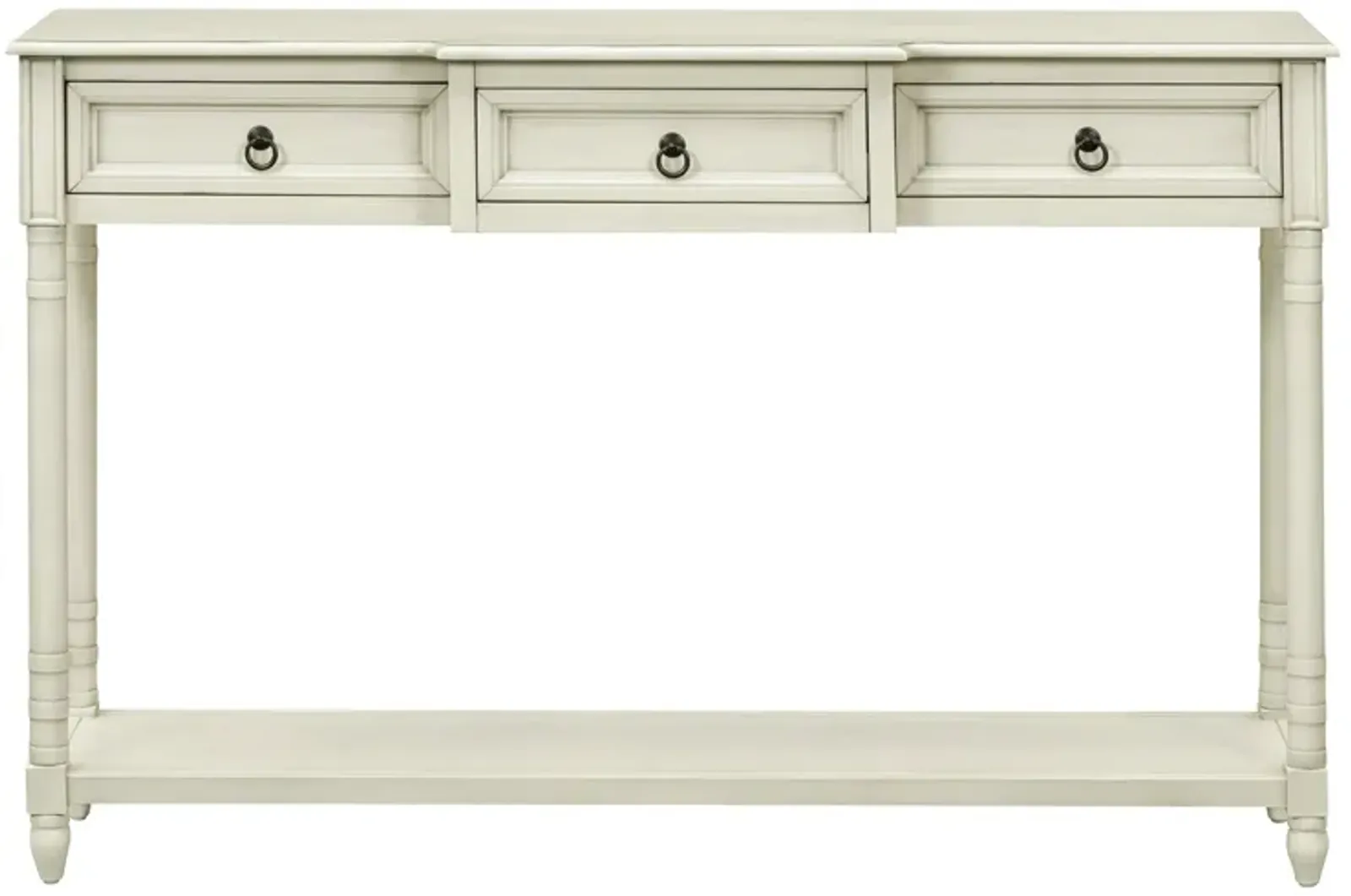 Merax Chic Console Table with Drawers for Entryway