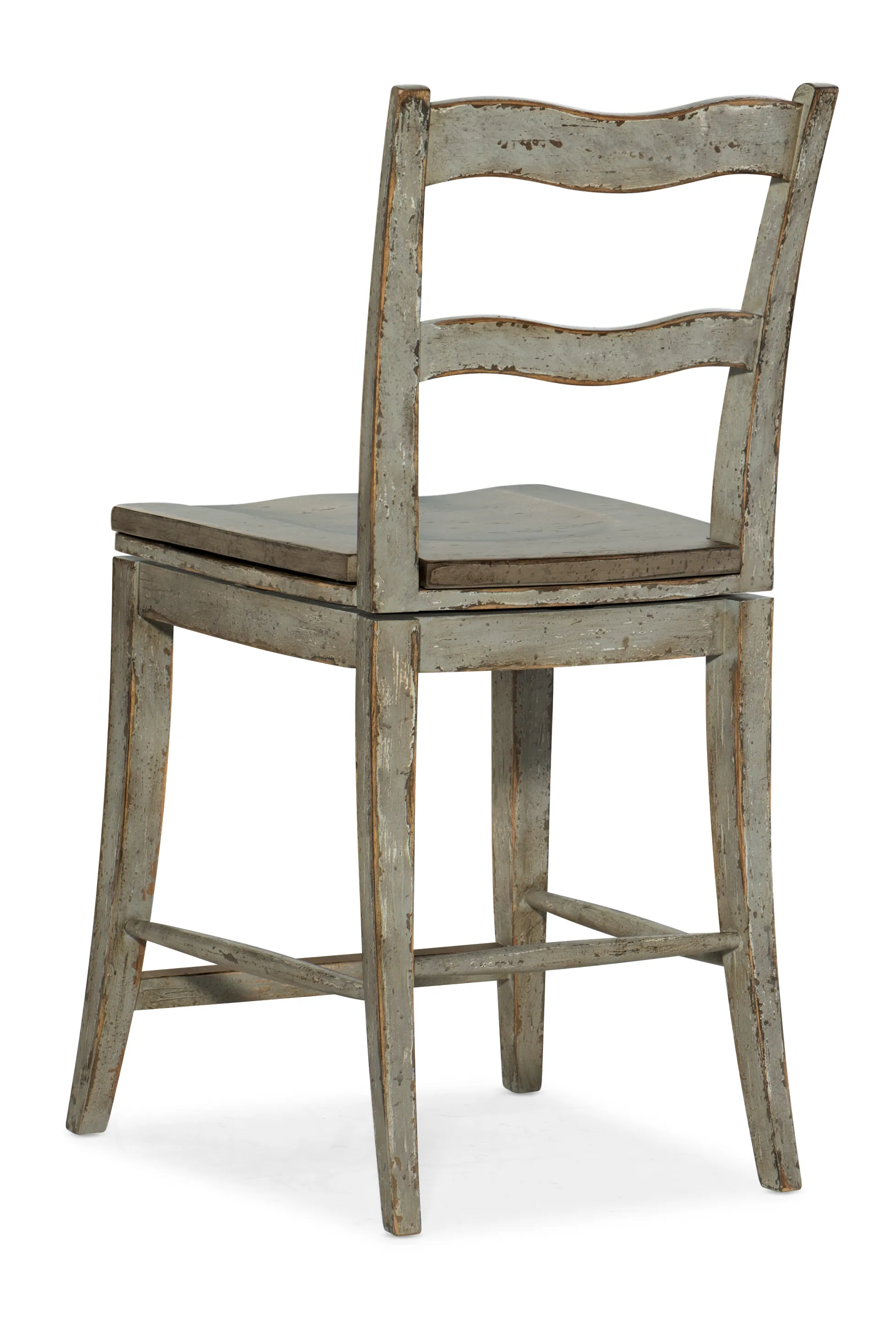 Alfresco La Riva Ladder Back Swivel Counter Stool