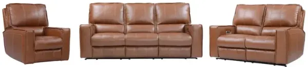 Parker Living Verona Saddle Power Reclining Sofa Loveseat and Recliner
