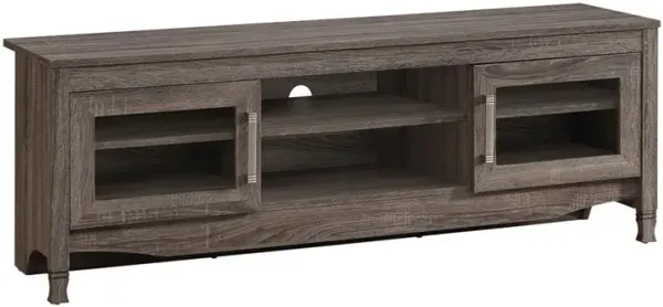Techni Mobili Grey Driftwood TV Stand