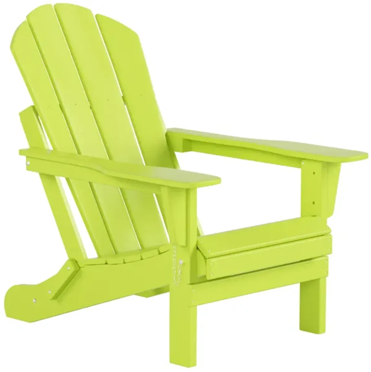 WestinTrends 3-Piece Outdoor Patio Adirondack Chairs with Side Table Set