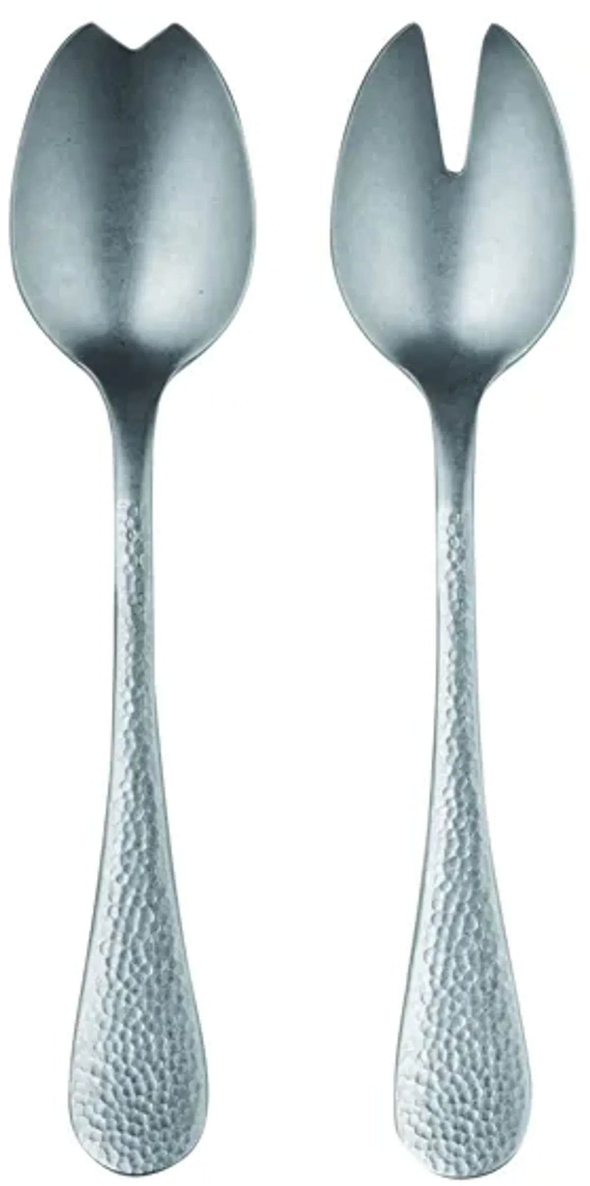 Epoque 2 Piece Salad Serving Set in Pewter