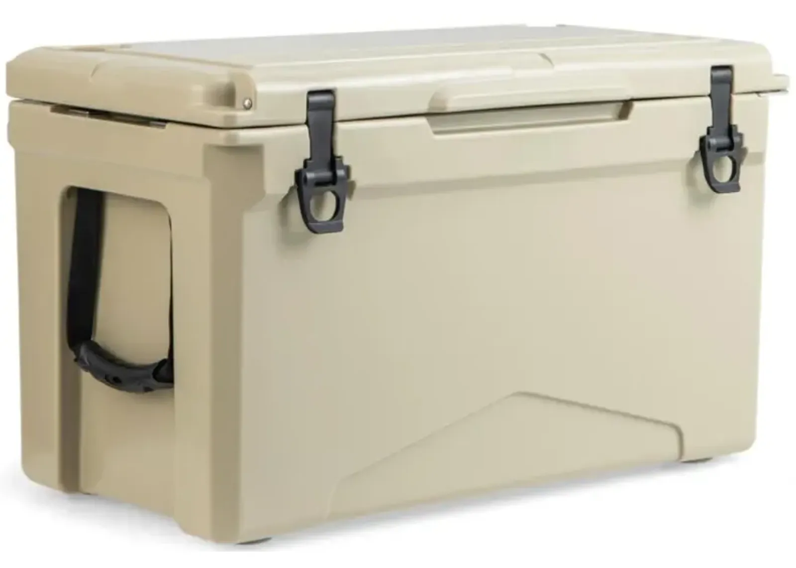 Hivvago 50 QT Rotomolded Cooler Insulated Portable Ice Chest with Integrated Cup Holders