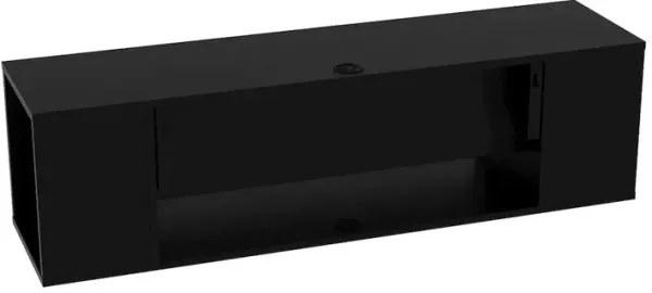 Decorotika Paldi Floating Tv Stand-Black