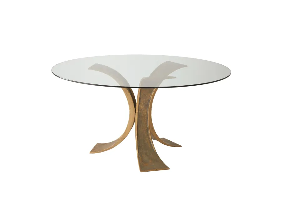 Lotus Dining Table (48" Glass)