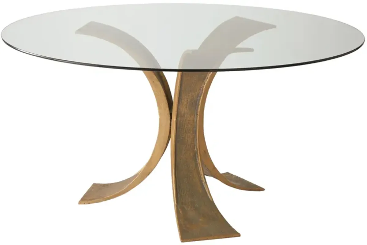 Lotus Dining Table (48" Glass)