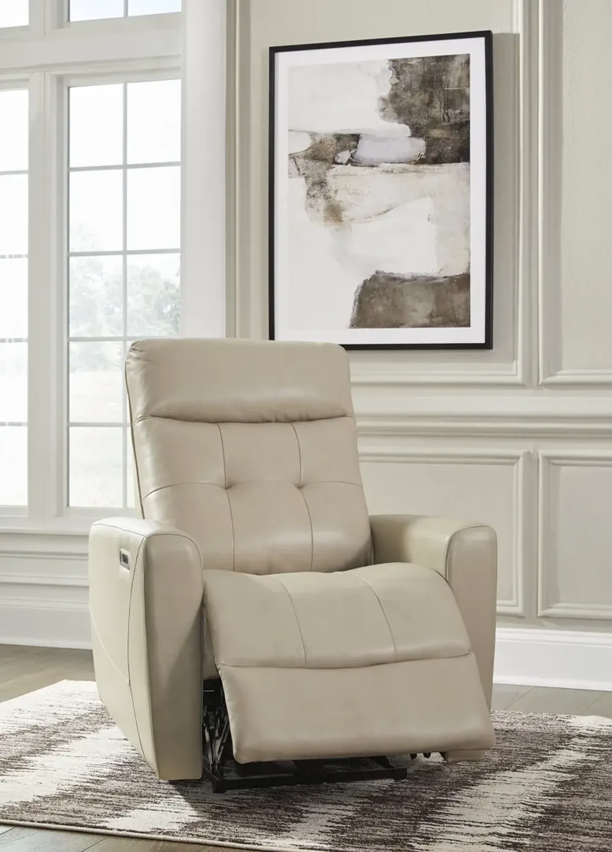 Pisgham Power Recliner with adjustable Headrest