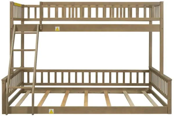 Merax Bunk Bed with Ladder and Guardrails