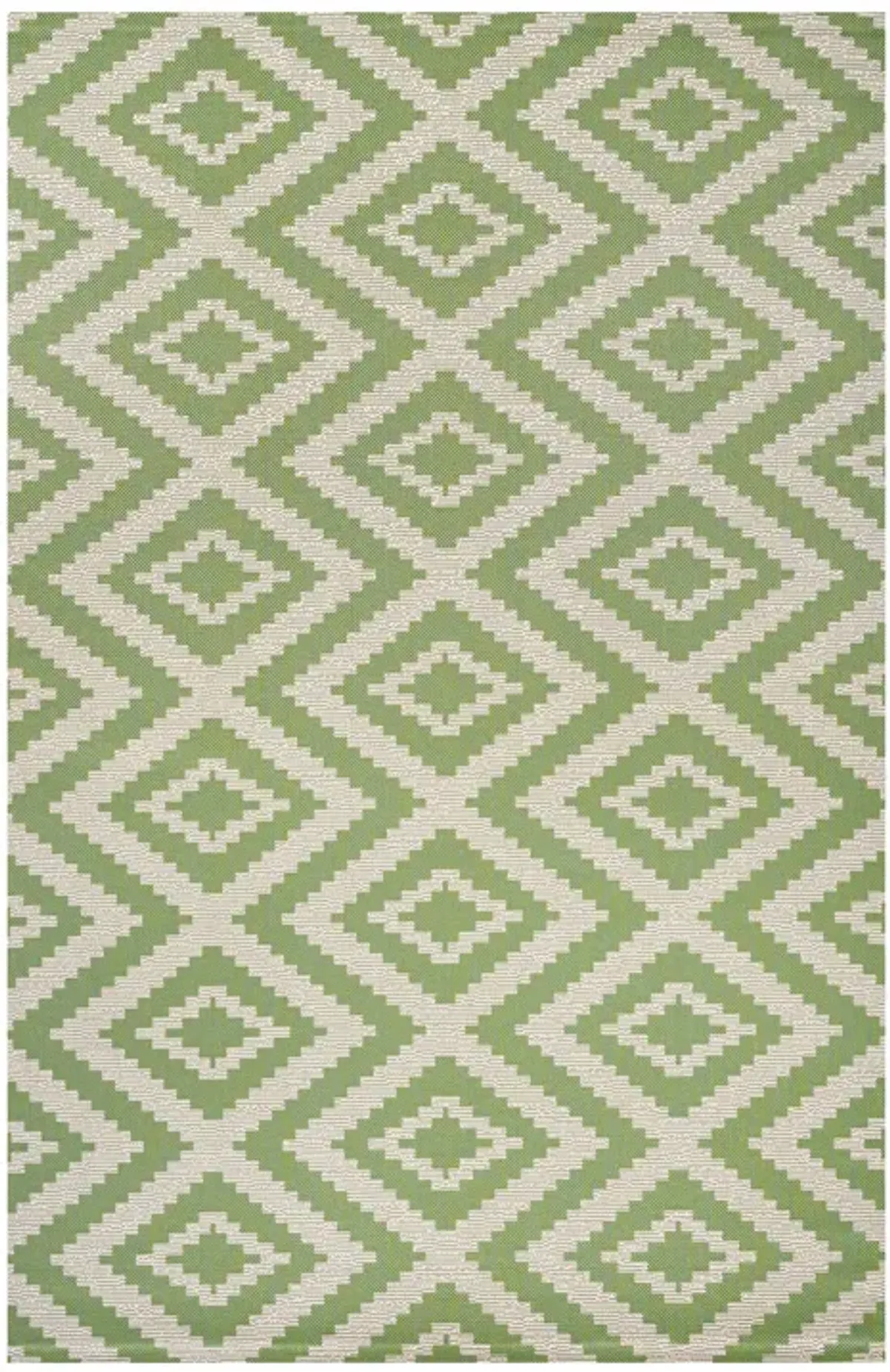 Sintra Diamond Tribal Blue/Gray Indoor/Outdoor Runner Rug