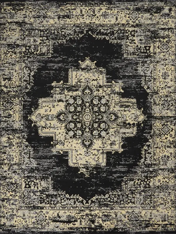 Grafix GRF14 Black 9' x 12' Rug