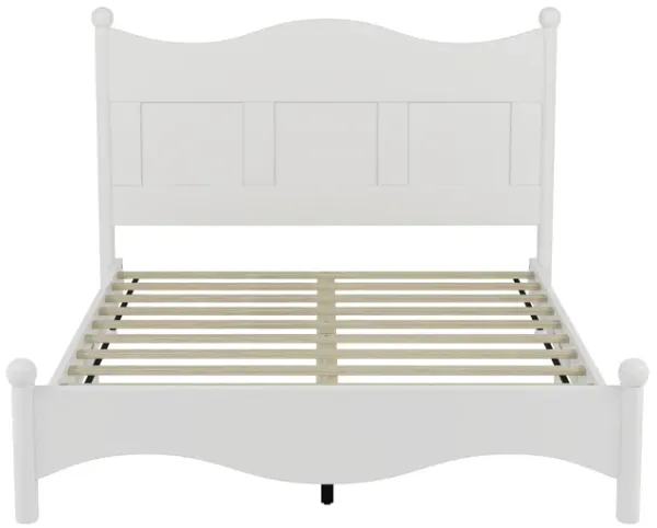 Merax Elegant Design Wood Platform Bed with Headboard