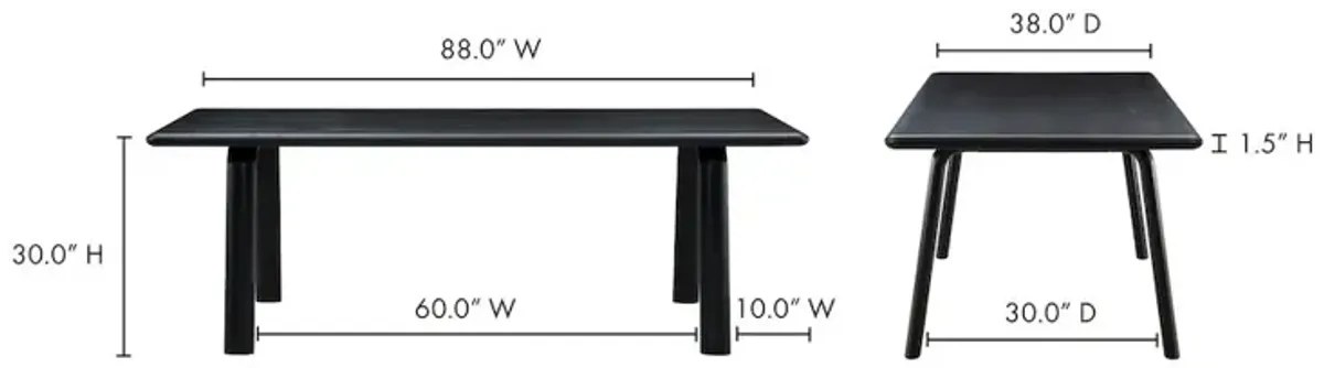 Moe's Home Collection Malibu Dining Table