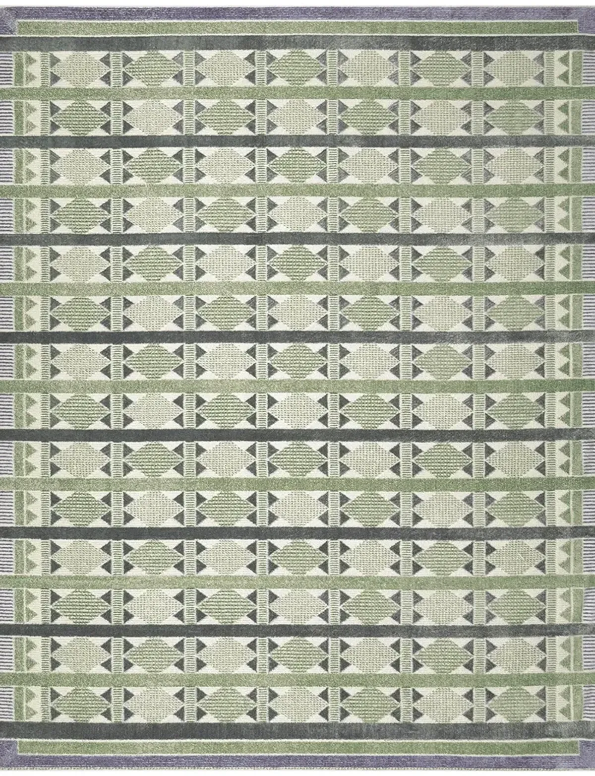 Nordic NRC06 Green/Blue 8' x 10' Rug