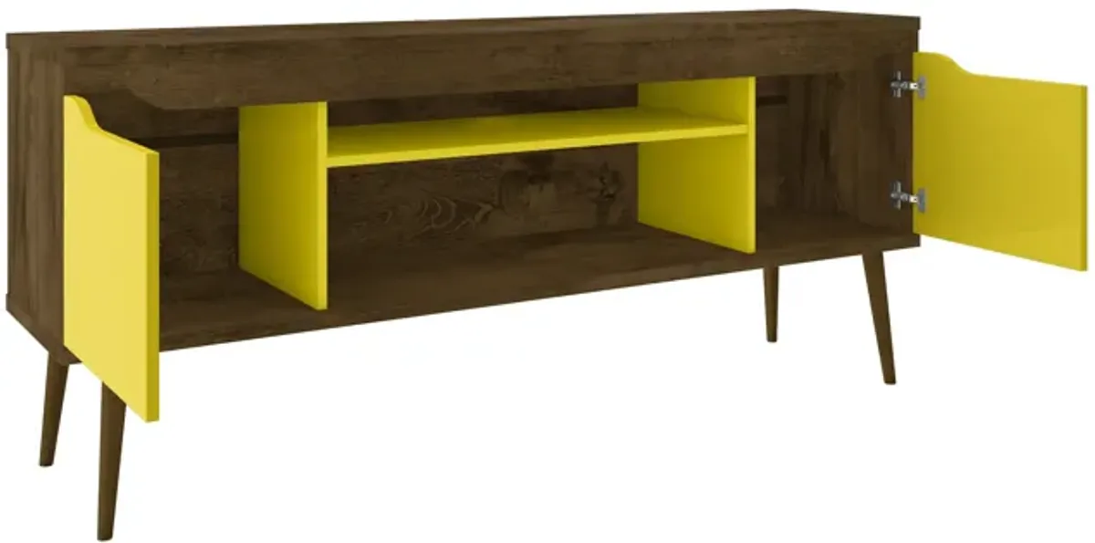 Bradley Yellow TV Stand