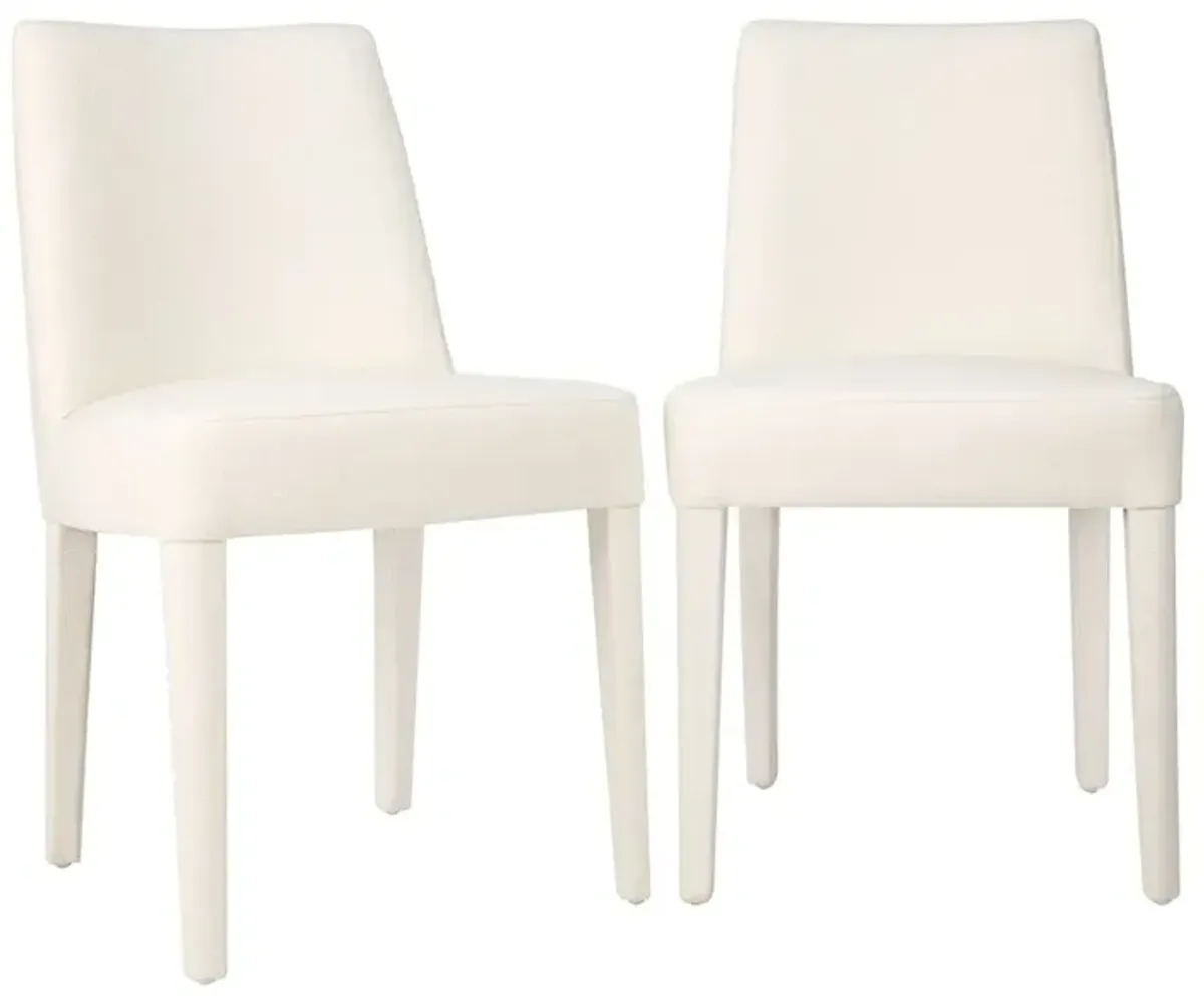 Jofran Mid-Century Modern Contemporary Upholstered Vintage Dining Chair (Set of 2)