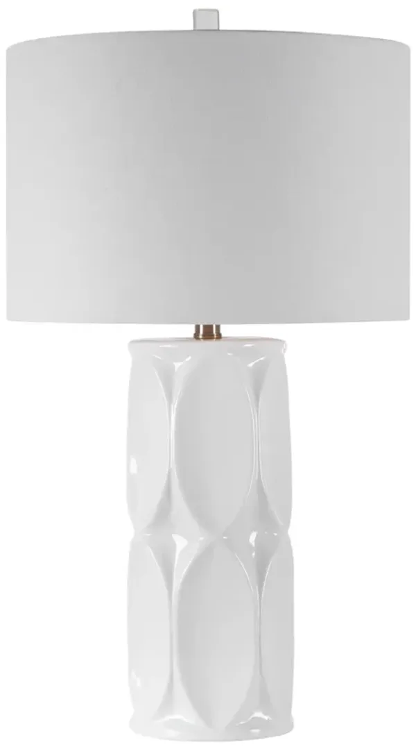Sinclair White Table Lamp