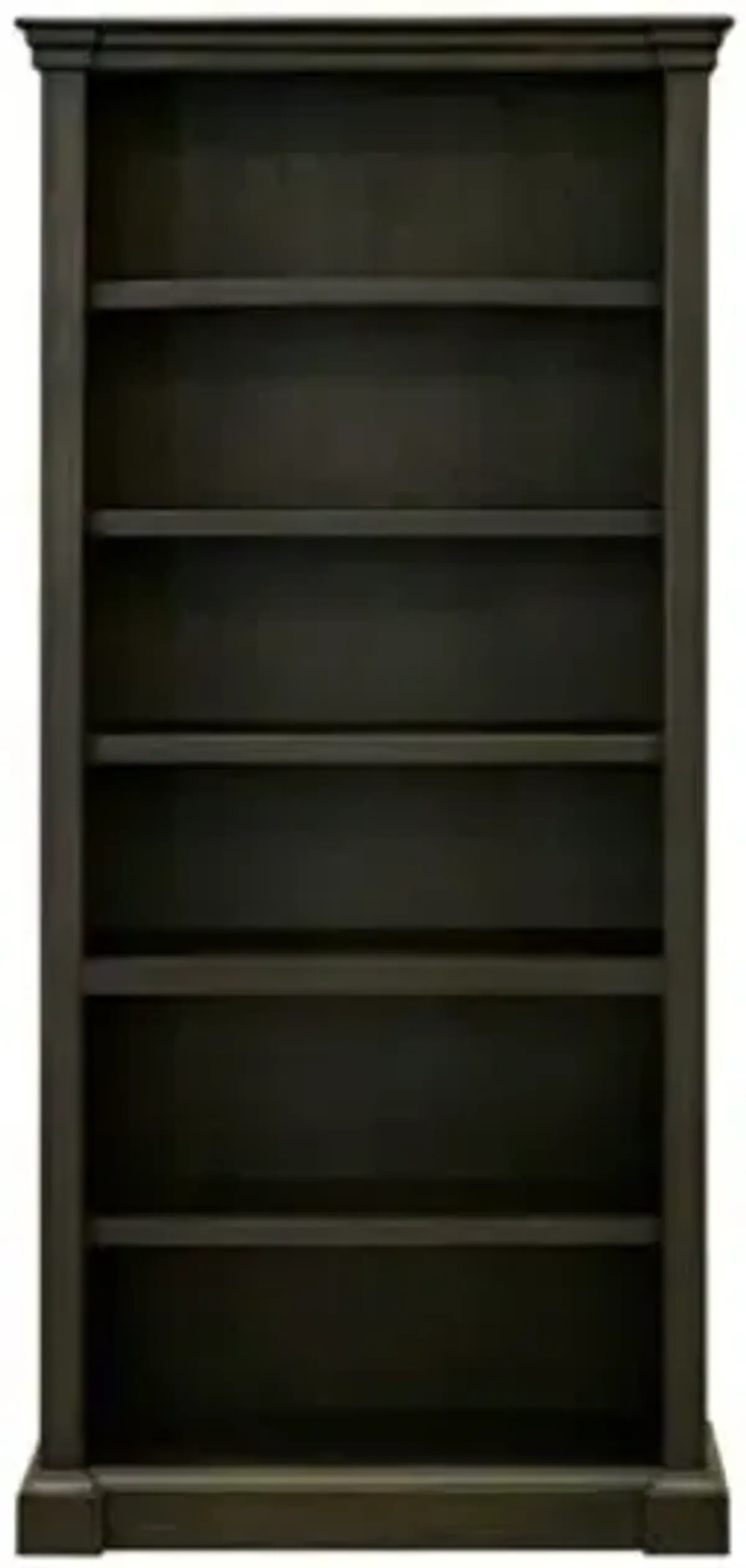 Traditional Wood Open Bookcase