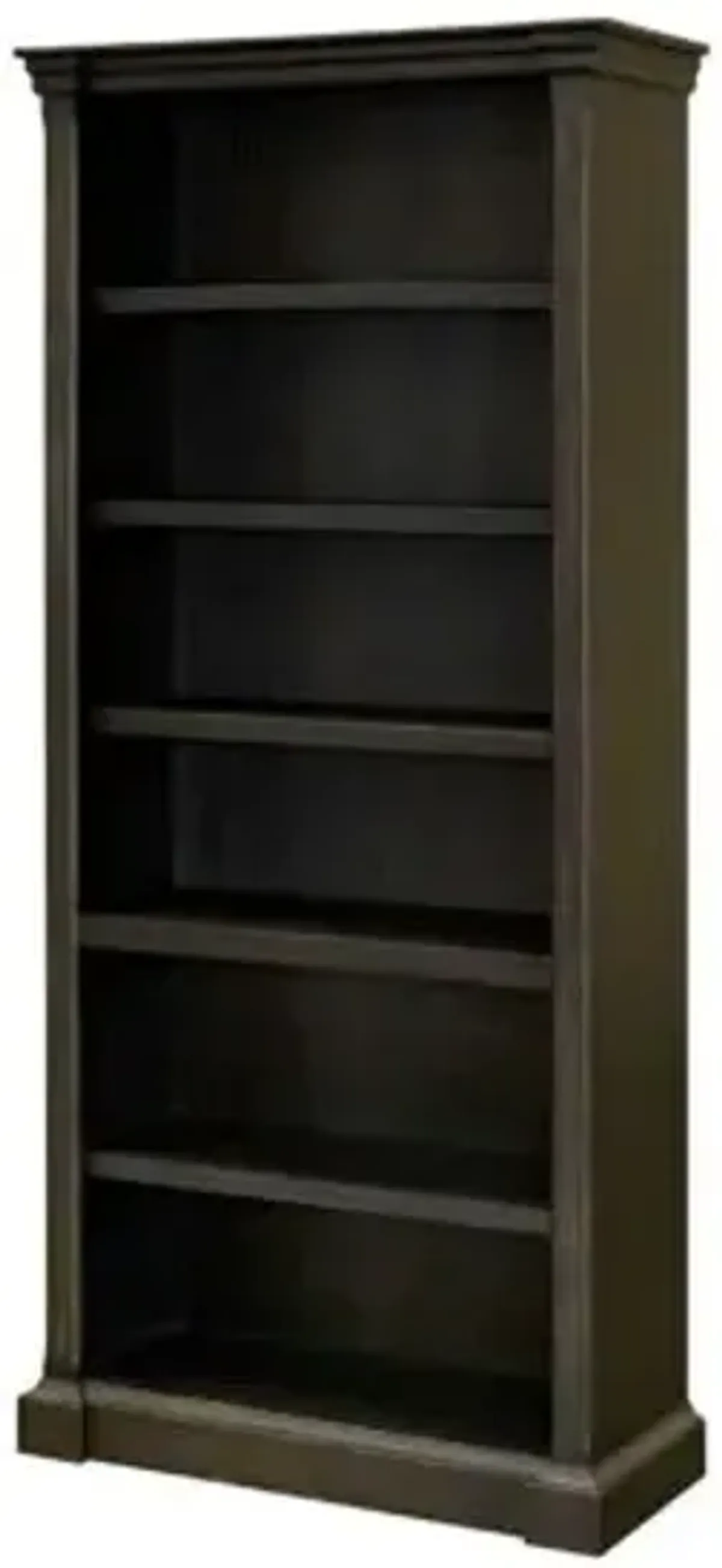 Traditional Wood Open Bookcase