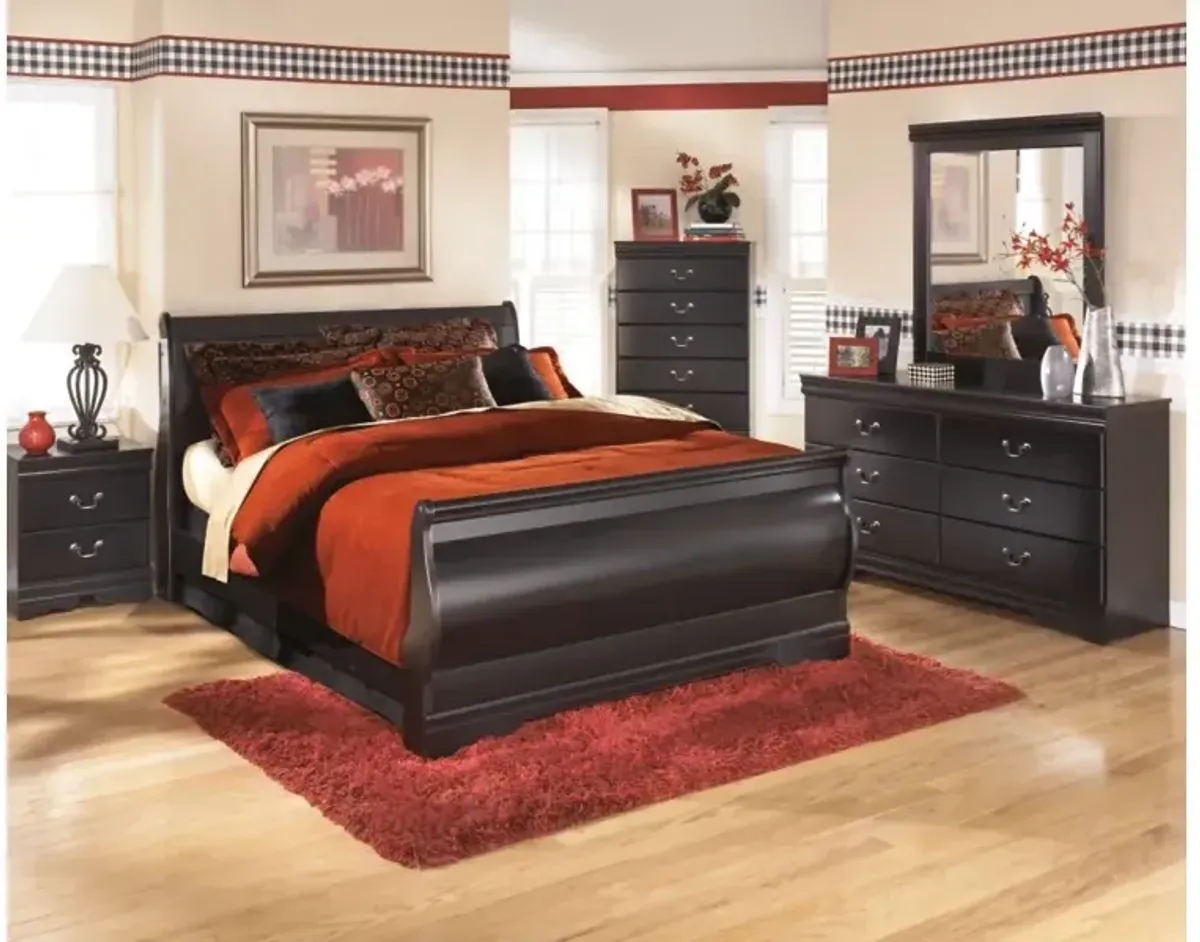 Huey Vineyard Queen Sleigh Bed