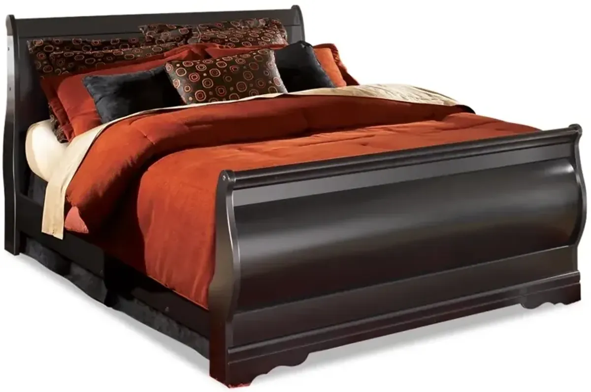 Huey Vineyard Queen Sleigh Bed