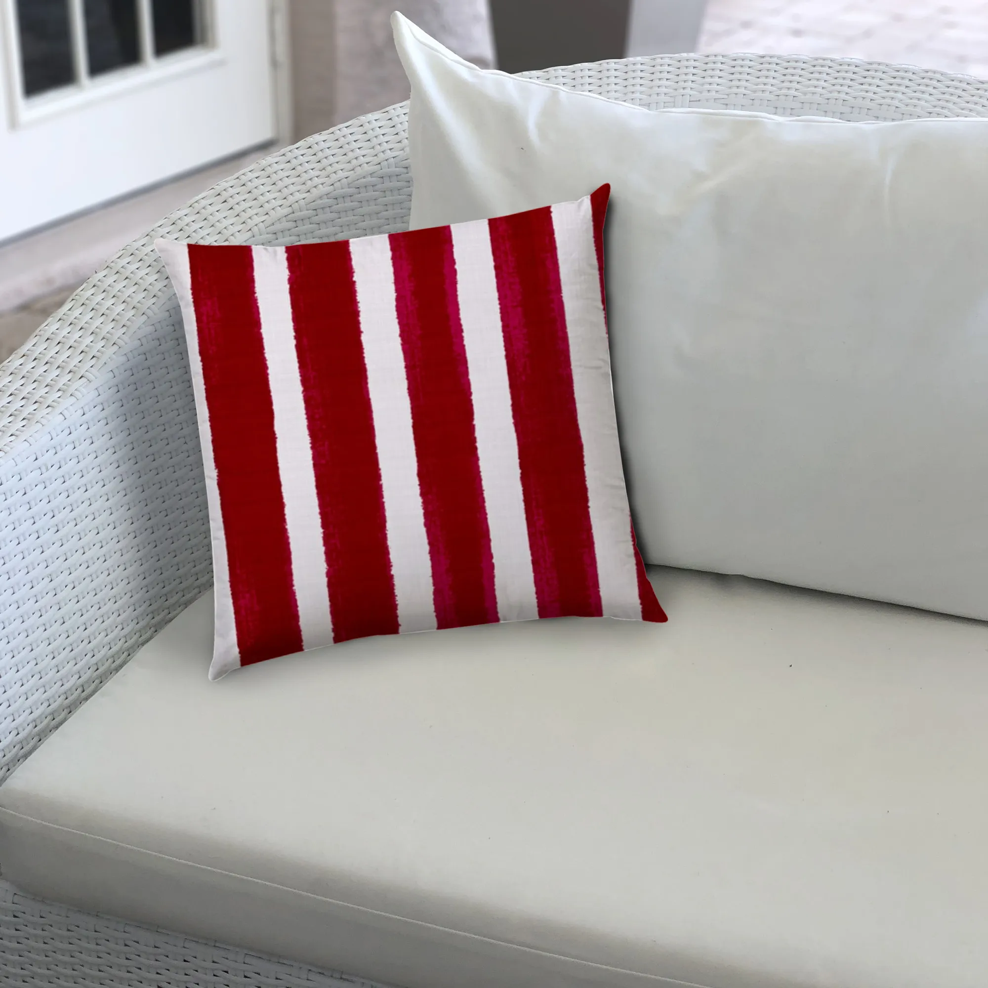 Striped pillow