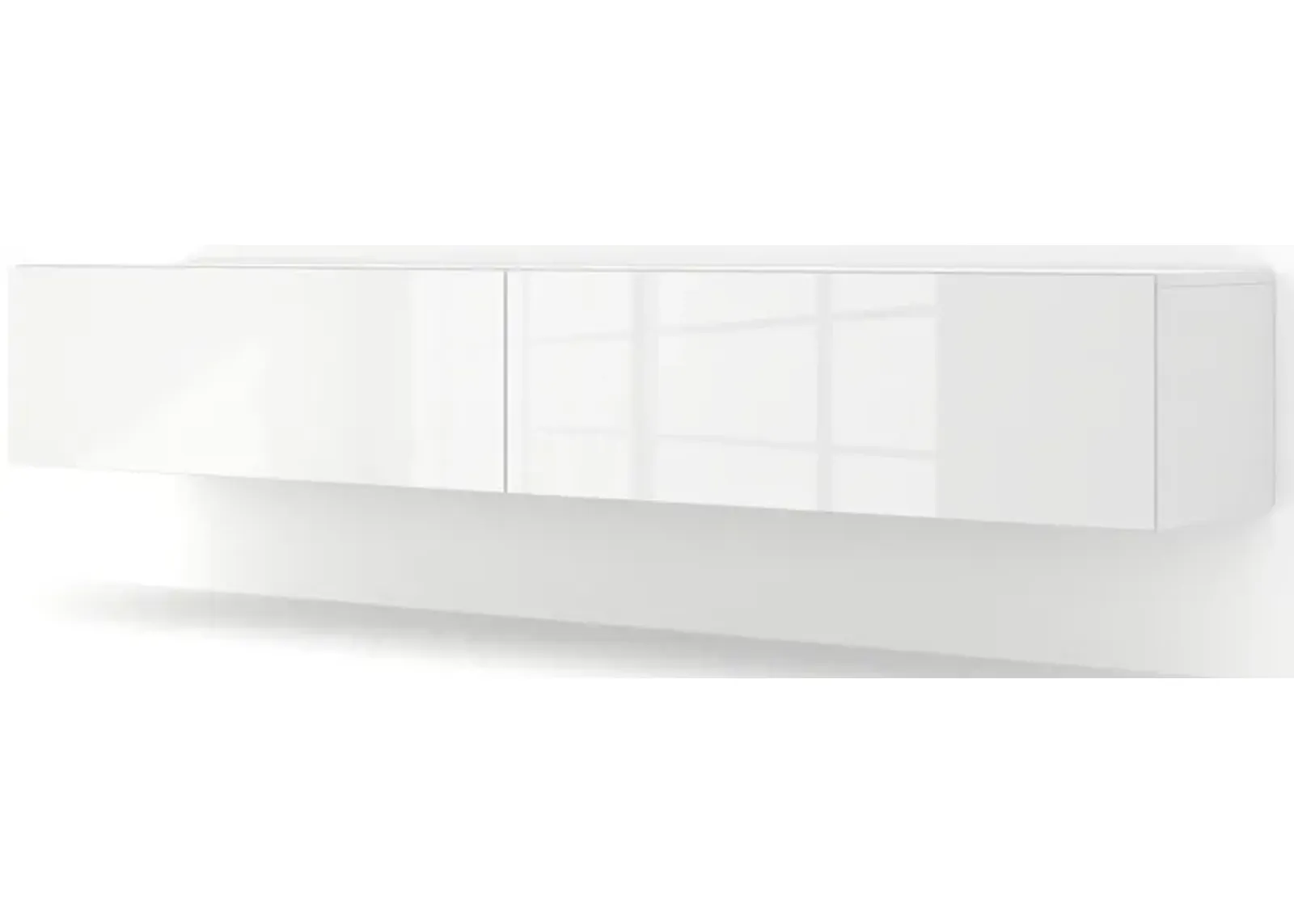 TV Cabinet BINGO 70.94 in - Hanging - White High Gloss