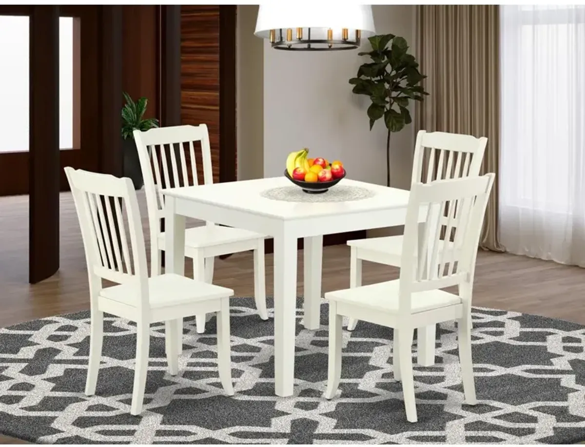 Dining Room Set Linen White