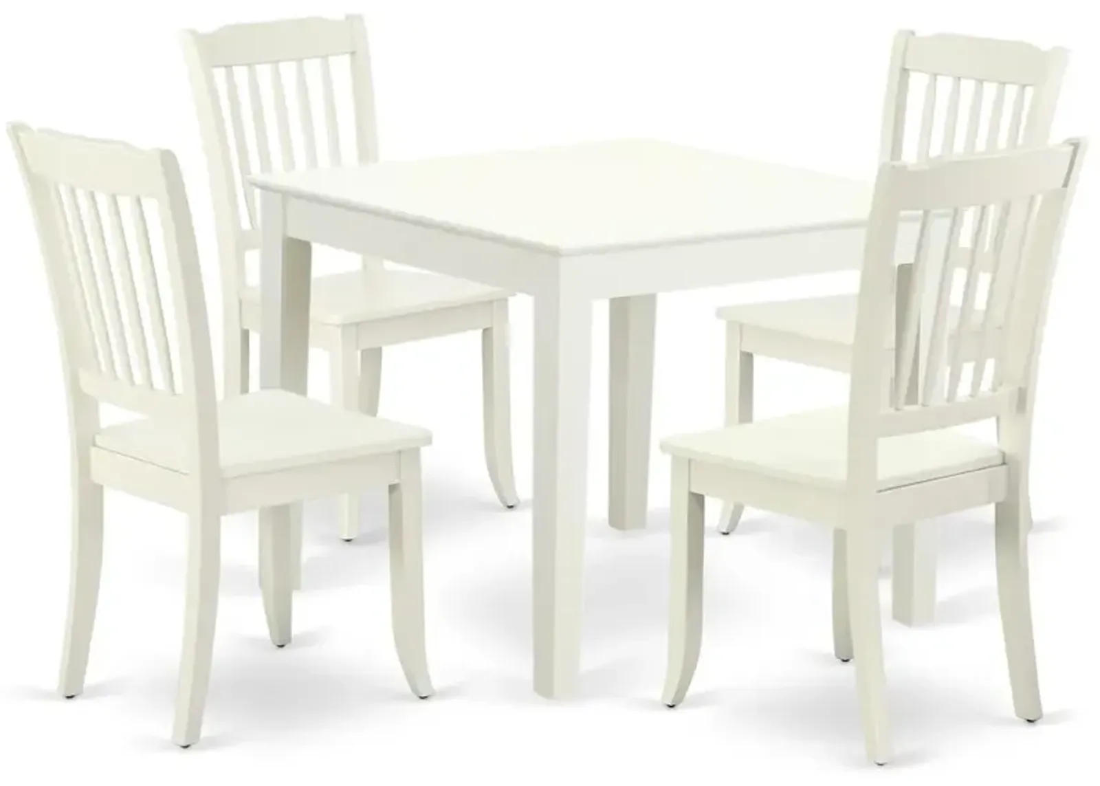 Dining Room Set Linen White