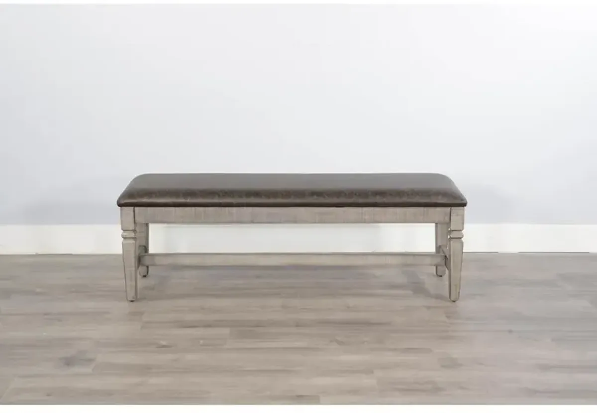 Sunny Designs Cushioned Bench