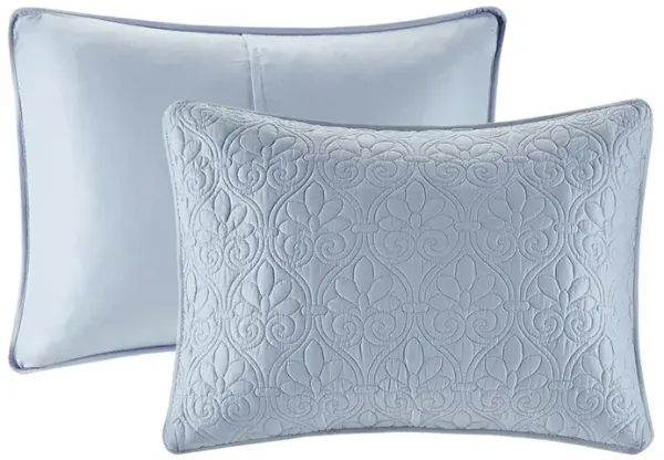 Gracie Mills Sandy Reversible Bedspread Set with Classic Stitch Pattern