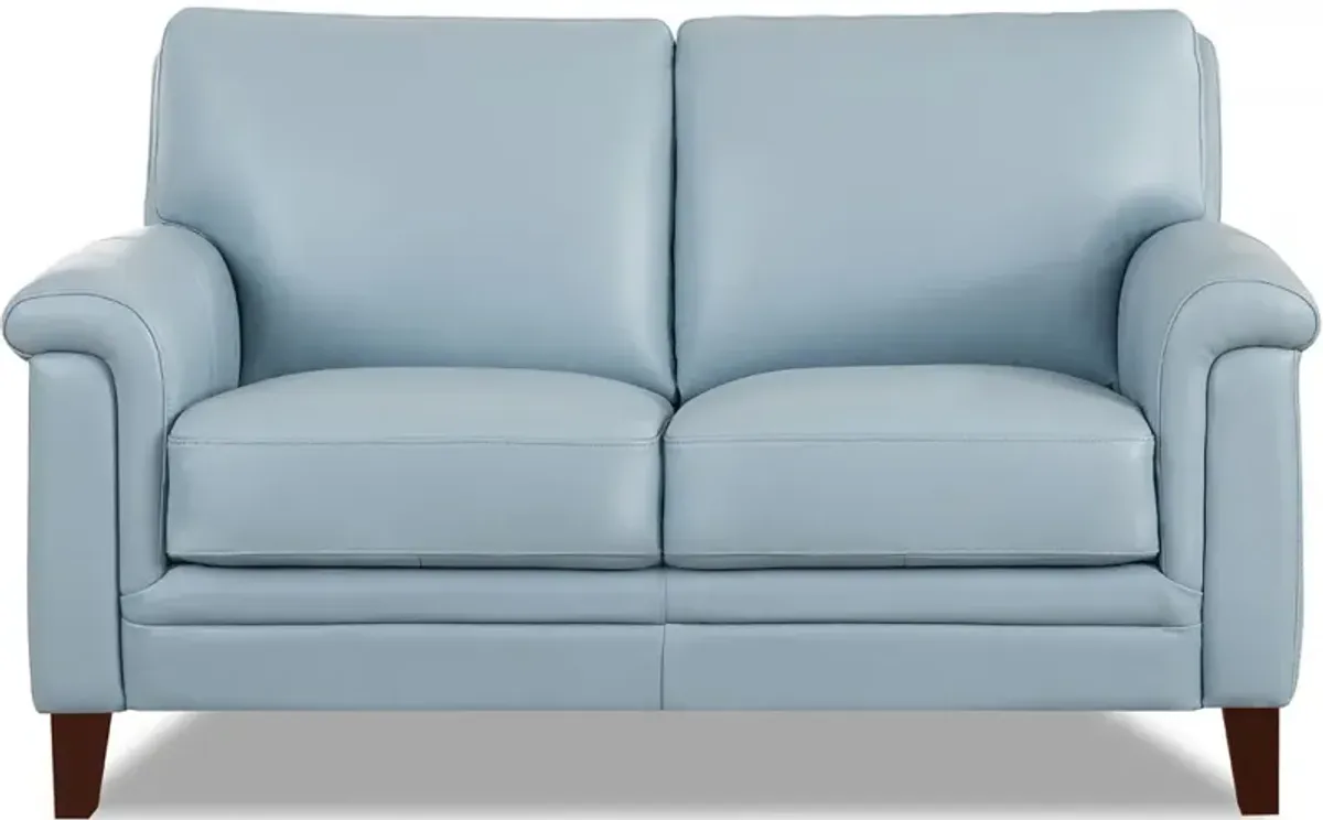 Westcott Top Grain Leather Loveseat