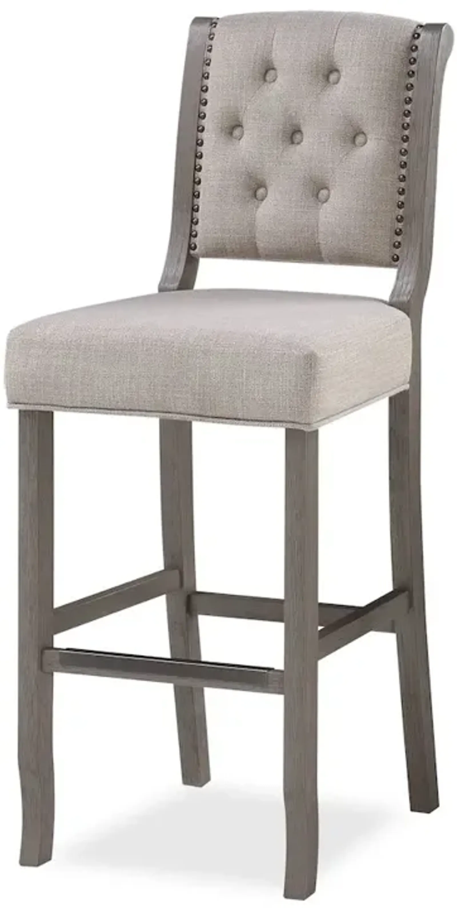 American Woodcrafters Luxe 30 Stool - Gray