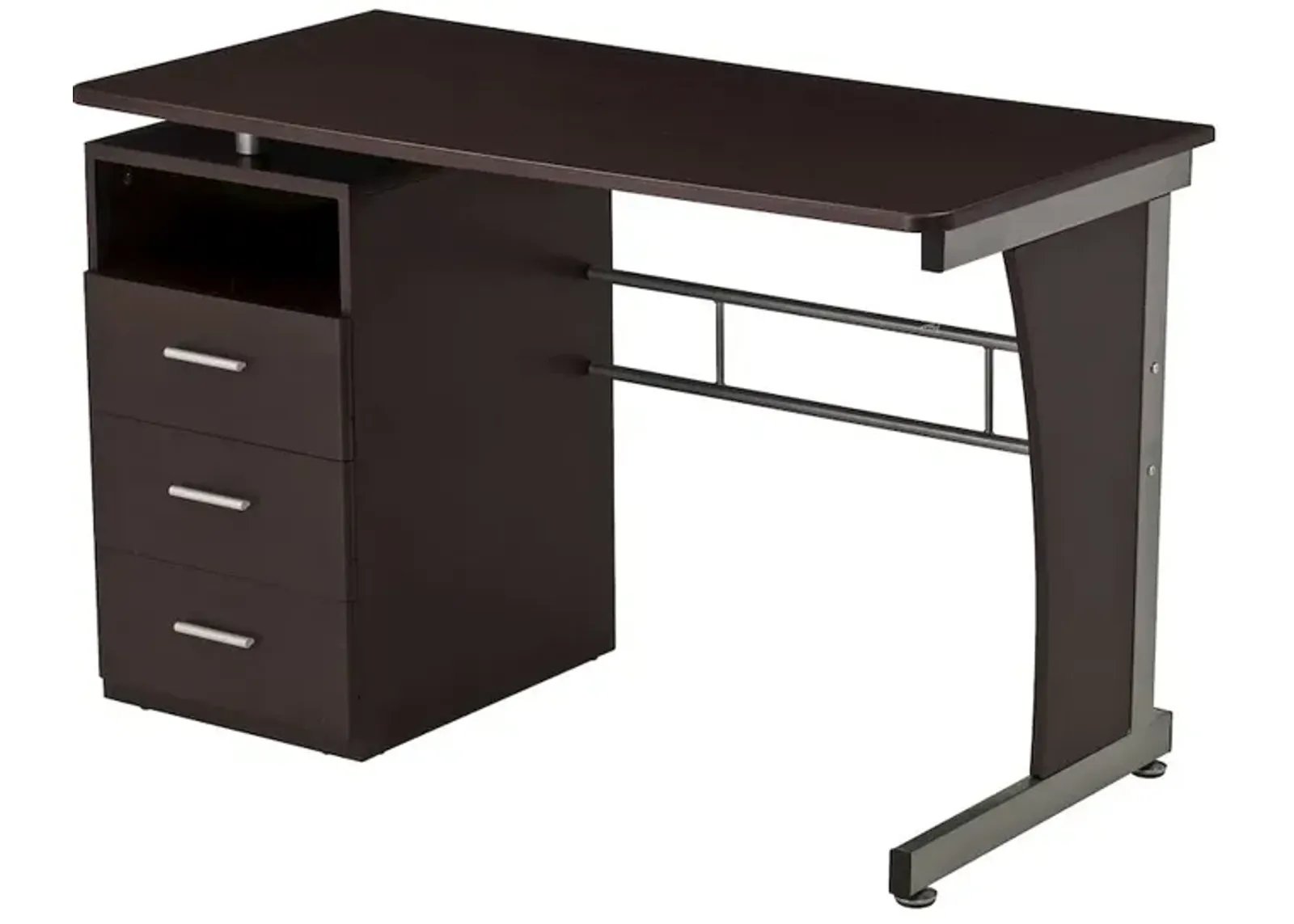 Techni Mobili Computer Desk with Ample Storage