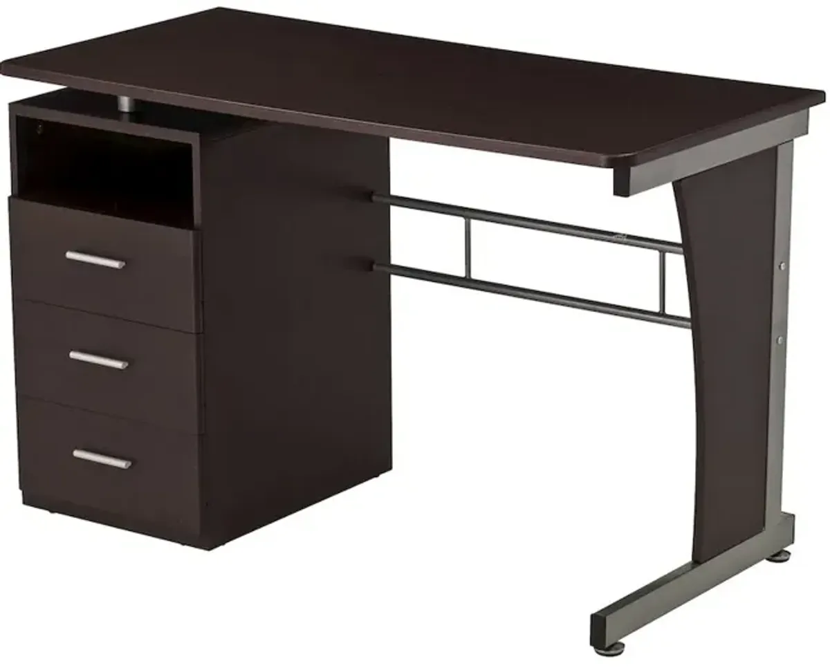 Techni Mobili Computer Desk with Ample Storage