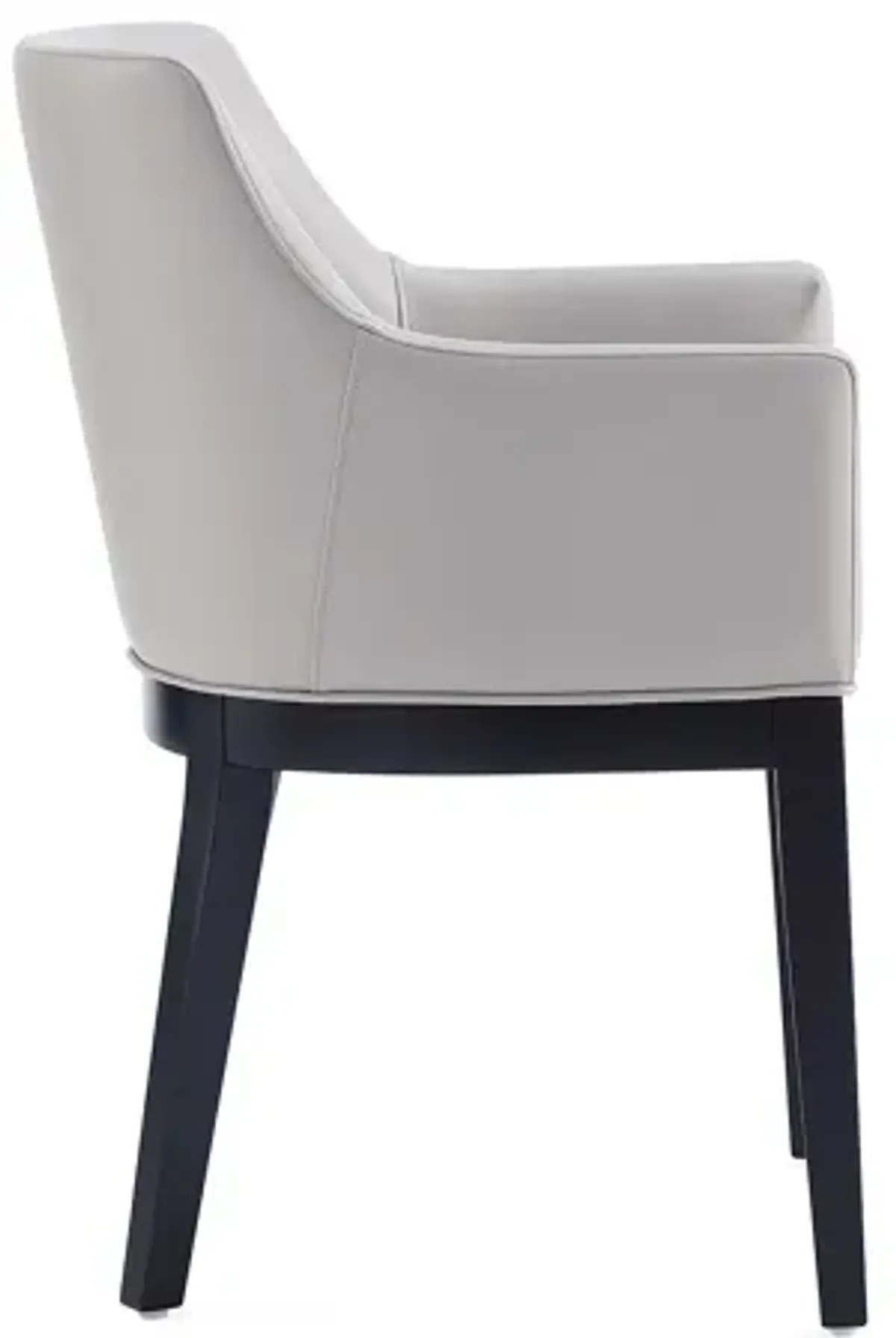Gansevoort Light Gray Dining Arm Chair