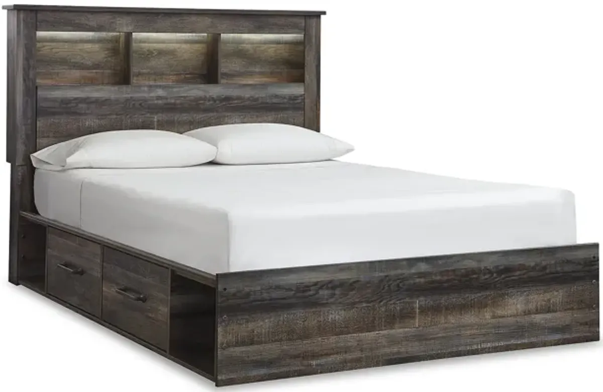 Drystan Queen Bookcase Bed