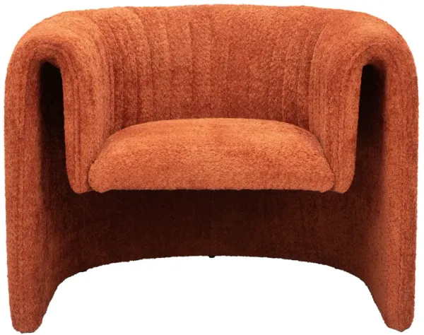 Viana Accent Chair Burnt Orange