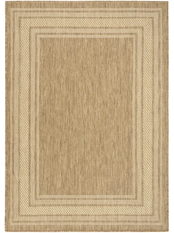 Horizon Indoor/Outdoor HOZ03 Natural 4' x 6' Rug