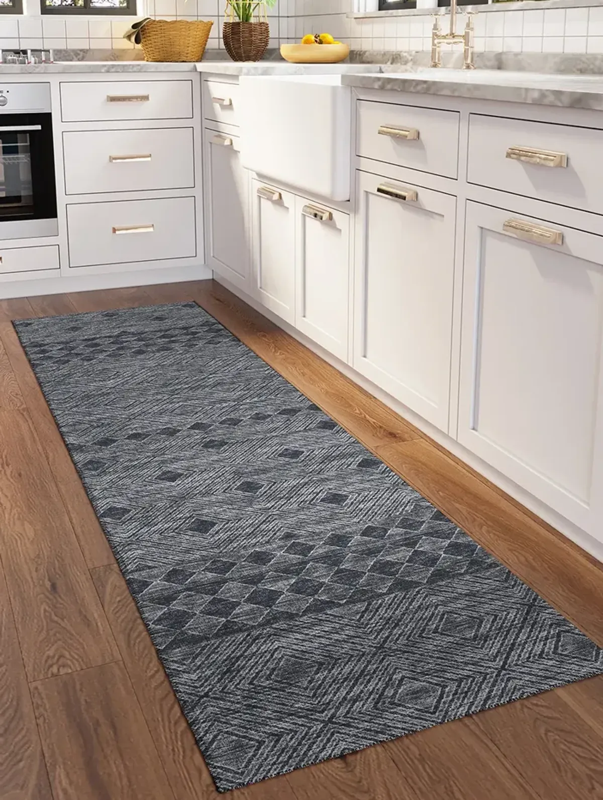 Sedona SN1 Midnight 2'3" x 10' Rug