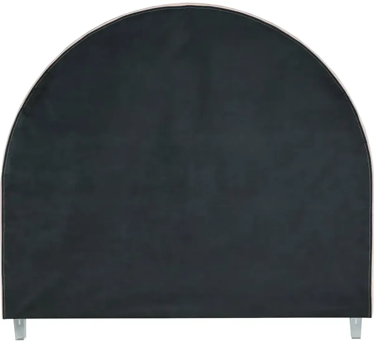 Meridian Furniture Rainbow Pink Velvet Queen Bed