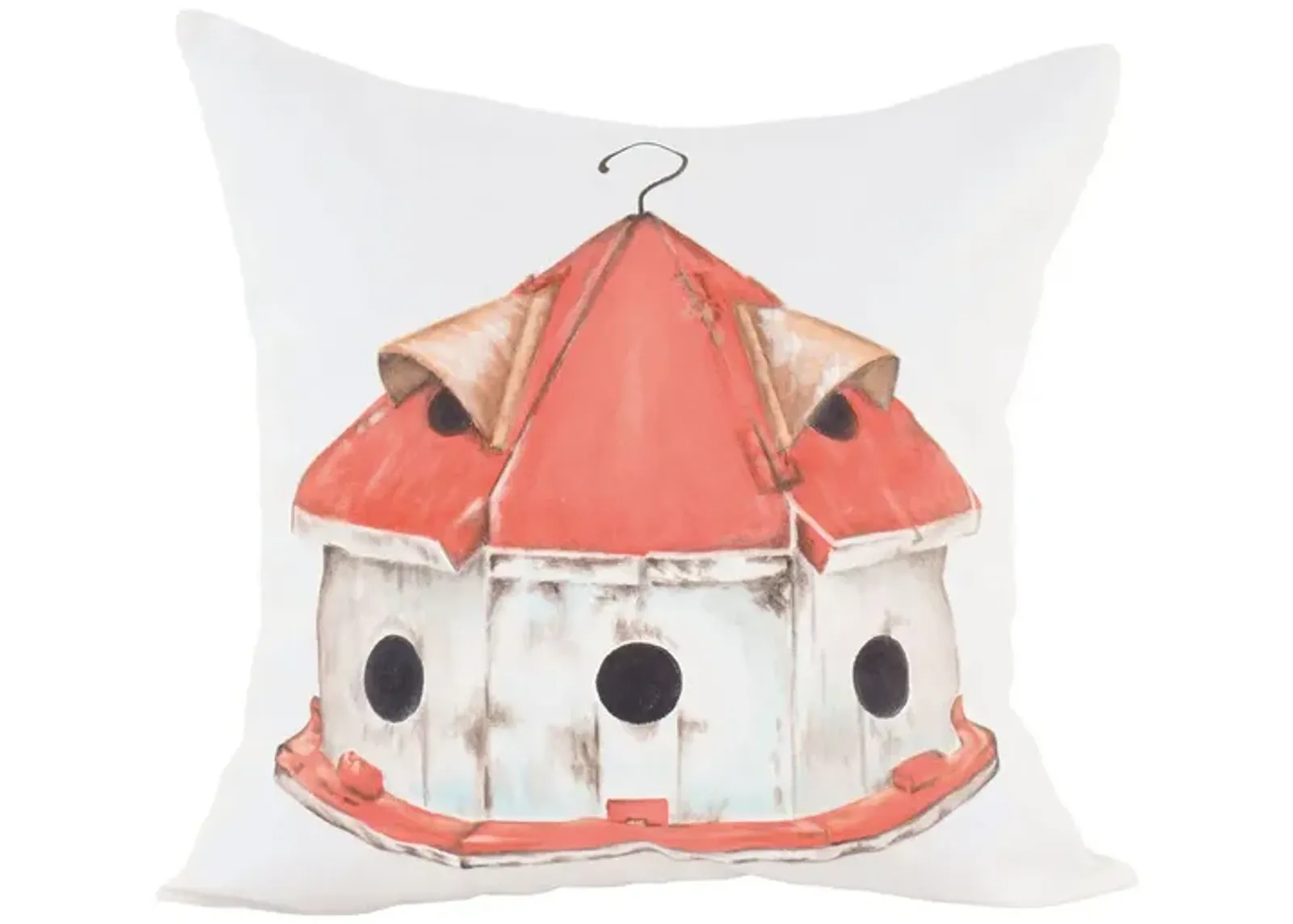 Birdhouse Pillow