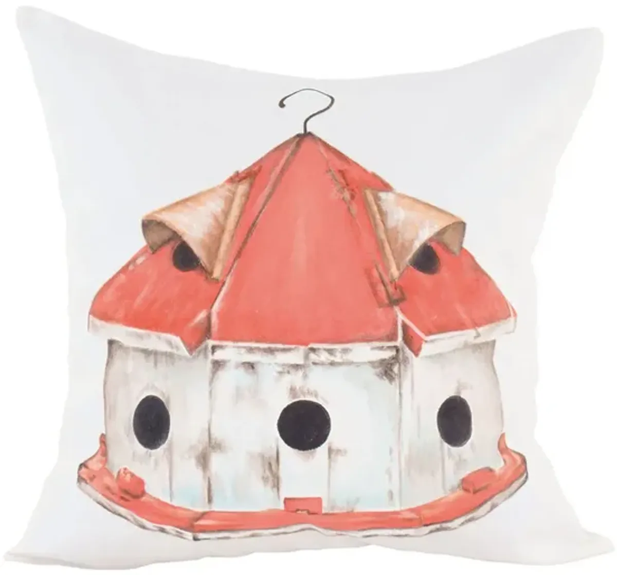 Birdhouse Pillow