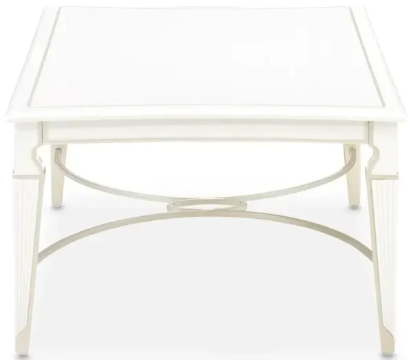 Michael Amini La Marisia Cocktail Table - Creamy Pearl