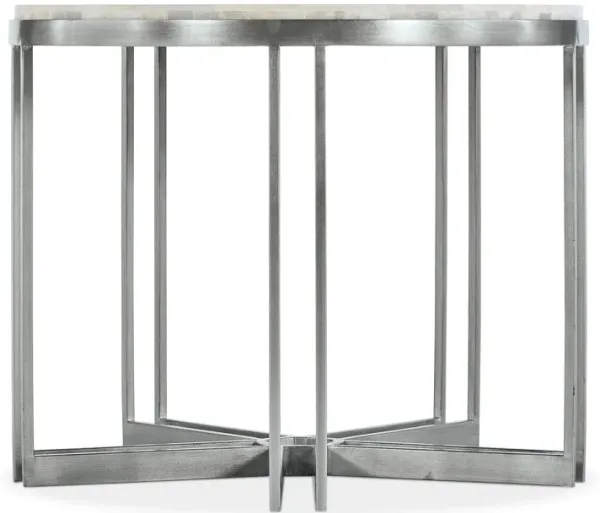 Melange Marin Round Lamp Table